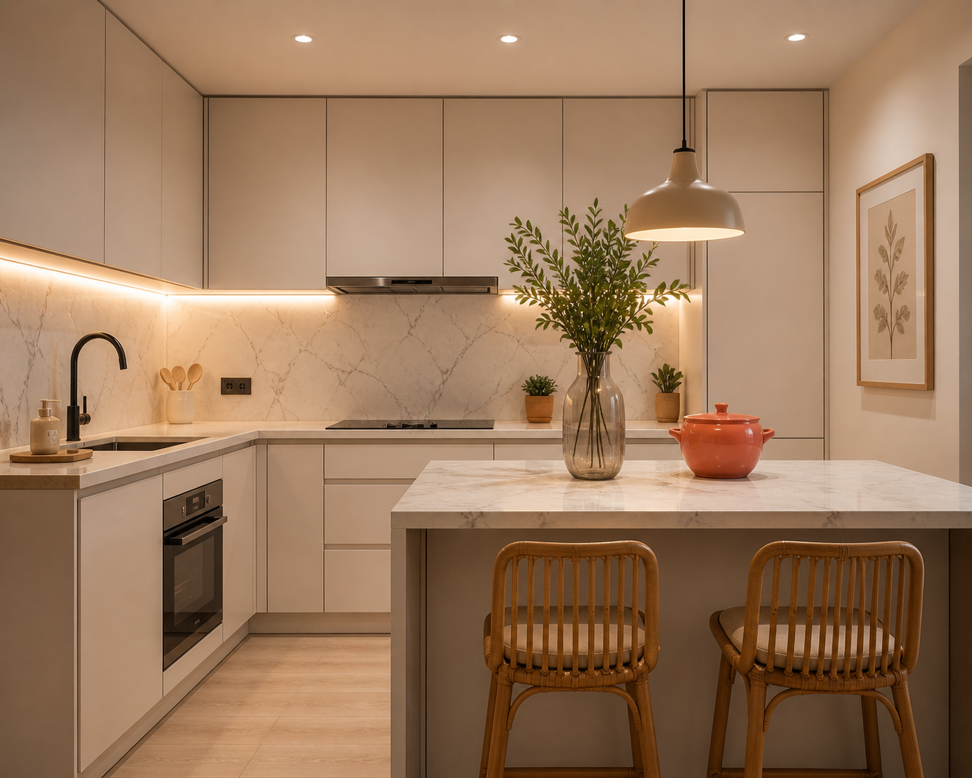 Fully equipped kitchen